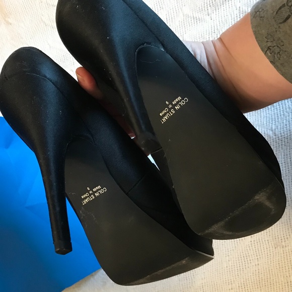 5 inch Satin Material Heels - size 9, Colin Stuart - Picture 6 of 9